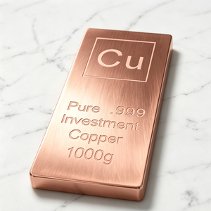 Barra de Cobre Industrial de Alta Pureza 999 Certificada, Sin Aleación, de 1 kg, con Servicios de Doblado, Corte y Soldadura - Product Image 2