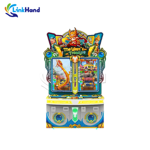 Máy trò chơi vận hành bằng tiền xu kho báu của phương Tây 32 inch màn hình kép Máy trò chơi độc đáo mới - Product Image 1