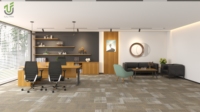 IULTRA Grand bureau debout électrique blanc en forme de L pour bureau à domicile Design moderne avec double moteur et contrôle de la mémoire pour les coins