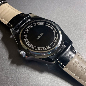 Montre à quartz 40 mm pour hommes et femmes, lumineuse, tendance, en cuir, pour les amoureux - Product Image 4