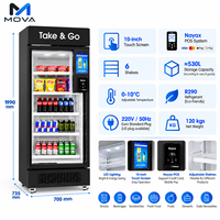 Distributeur automatique intelligent avec lecteur de carte de crédit pour magasin de proximité sans personnel