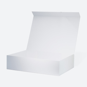 White XXL Medium Luxury Custom Logo Printing <b>Big</b> Coat Clothing Packaging <b>Gift</b> <b>Box</b> for Clothing with Ribbon - Product Image 2