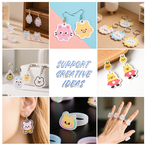 Shrinky PVC rõ ràng Sheets films trang sức peintable gói trắng nhãn tay áo Keychain có thể in <span class=keywords><strong>PET</strong></span> và có thể in thu nhỏ giấy - Product Image 4