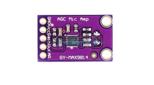 <strong>Max9814</strong> Microphone Amplifier Module Mic Microphone Sound Amplification - Product Image 3
