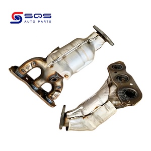 Collecteur <span class=keywords><strong>d</strong></span>'échappement catalytique SQS OEM/ODM pour Mitsubishi Outlander, Peugeot, Citroën C-CROSSER 3.0V6 - Product Image 3