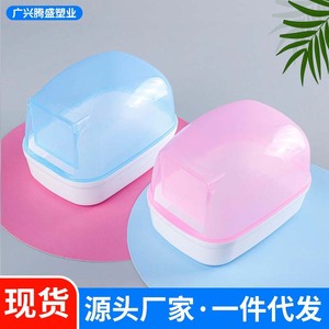 Hamster Bath Box, <b>Large</b> and Small Hamster Living Supplies, <b>Plastic</b> Hamster Bath Tub, Fully Transparent Dustproof Sand Box - Product Image 2