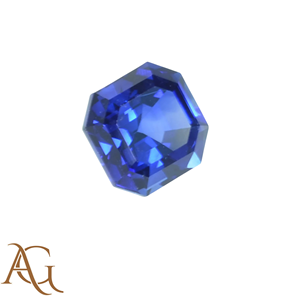 พลอยไพลินสีน้ำเงินธรรมชาติทรงแปดเหลี่ยม ขายส่ง สำหรับทำเครื่องประดับ ขนาด 1 มม. ถึง 8 มม. รับรองคุณภาพ - Product Image 2