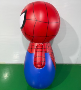 Nouvelles figurines gonflables de combat Peter Parker <span class=keywords><strong>Spiderman</strong></span> avec base aquatique pour le kick-boxing - Product Image 2