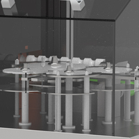 Machine d'inspection de seringues préremplies, inspection visuelle automatique à haute vitesse pour les objets étrangers et les défauts d'apparence