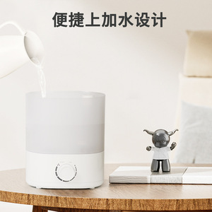 เครื่องเพิ่มความชื้นในอากาศไททัน เดสก์ท็อป 1.0-2.5 ลิตร เครื่องพ่นละอองอัลตราโซนิกสำหรับใช้ในบ้าน ใช้พลังงานไฟฟ้าเสียงเบา - Product Image 2