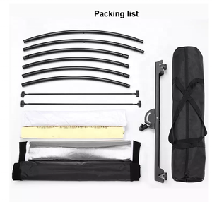 Disco plegable para estudio de fotografía, accesorios de fotografía, Reflector curvo de 43,3 pulgadas - Product Image 6