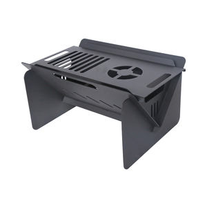 Réchaud de camping en acier et <span class=keywords><strong>bois</strong></span>, pliable, avec logo personnalisé, pour extérieur, barbecue, feu de camp, haute pression - Product Image 1