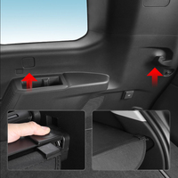 Cache-coffre rétractable beige pour Toyota Prado LC150 2024+ Accessoires intérieurs de coffre de voiture