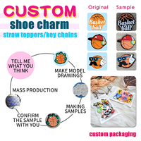 Prix promotionnel Charms de chaussures en gros personnalisables Charms de chaussures pour accessoires de chaussures