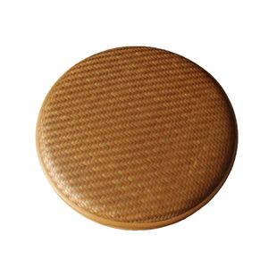 Handmade <b>Bamboo</b> Woven Pu'er Tea Box Round Storage <b>Container</b> For Tea Set Accessory - Product Image 4