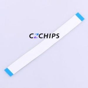 JS05A-40P-200-4-8 FFC Cable (Flexible Flat Cable) P=0.5mm Connector 40P 0.5mm 0.3mm Non-Inverting - Product Image 2