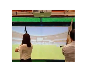 เกมกีฬาเสมือนจริงแบบอินเทอร์แอคทีฟสำหรับผู้เล่นหลายคน ฉายภาพบนผนังสำหรับกีฬาในร่ม ยิงปืนแบบอินเทอร์แอคทีฟ ฉายภาพแบบอินเทอร์แอคทีฟ T S - Product Image 1