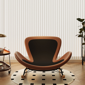 <span class=keywords><strong>Fauteuil</strong></span> simple design de style rétro luxueux <span class=keywords><strong>fauteuil</strong></span> compact <span class=keywords><strong>en</strong></span> plumes pour petits appartements balcon salon - Product Image 5