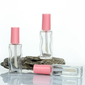 Bouteilles en verre de 10 ml à étiquette privée MLM, avec bouchon à vis, pour gloss à lèvres, contenants vides pour huile à lèvres, forme cylindrique, luxe - Product Image 2