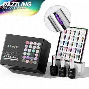 JTING Global - Nueva Colección de Esmaltes de Gel Deslumbrantes, 24 Colores, Alta Pigmentación, Efecto Camaleón y Sirena - Product Image 1