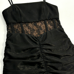 Vestido de Fiesta Ajustado de Encaje y Satén Personalizado de Alta Calidad para Adolescentes, Fabricante Mayorista de Vestidos a Juego para Hermanas, Marca A&J - Product Image 4