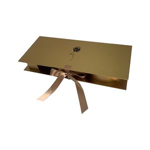 Boîte à fleurs de luxe « I Love U » à fentes, en papier, avec couvercle pliable, pour la Saint-Valentin et les mariages - Product Image 5