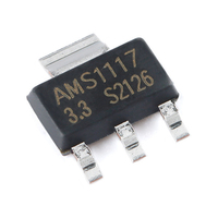Nouveau microcontrôleur de Circuit intégré d'origine Adm3075ewyrz-Rl7 Bga524n6 Stw65n65dm2ag Ic puce Ams1117-3.3