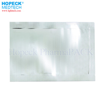 HOPECK Sachets plats à ouverture facile en nylon écologique sur mesure pour emballage médical, avec logo sérigraphié et fermeture