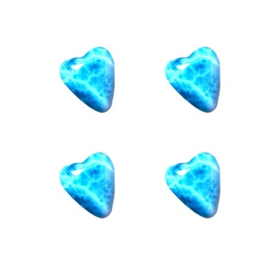 <span class=keywords><strong>Gema</strong></span> Larimar con forma de corazón Natural, gemas sueltas de calidad superior, preciosas, cabujones, gemas de República Dominica - Product Image 6