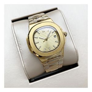 นาฬิกาข้อมือผู้ชายขายดีที่สุด รุ่นสี่เหลี่ยมจัตุรัส ระบบออโตเมติก หน้าปัดเรืองแสง สายสแตนเลส - Product Image 2