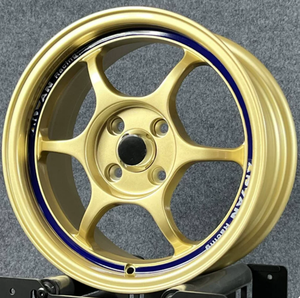 Jantes en alliage JW Flow Forming 15x6J 6.5J 4x100 5x112 pour Maruti Swift Honda Jazz VW <span class=keywords><strong>Polo</strong></span> 14 <span class=keywords><strong>16</strong></span> <span class=keywords><strong>pouces</strong></span>, double teinte, JWL VIA, concaves profondes - Product Image 6