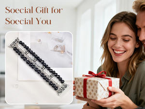 Pulsera Boho con Cuentas para <span class=keywords><strong>Mujer</strong></span>, <span class=keywords><strong>Correa</strong></span> Elástica con Cuentas de Cristal para Reloj <span class=keywords><strong>Apple</strong></span>, <span class=keywords><strong>Correa</strong></span> de Repuesto de 38 40 41 42 44 45 46 49 mm - Product Image 6