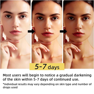 Solilan Factory 60ml Natural Sunless Tanning Drops OEM Label pribadi pelembab organik Oral Sunless suplemen wajah Herbal - Product Image 5