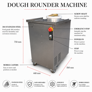 Máquina Cortadora y Divisora de Masa para Panecillos al Vapor y Samosas, Precio de Fábrica, para Panadería - Product Image 6