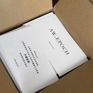 Biglietto di Auguri Aziendale Personalizzato con Logo in Lamina d'Oro, Stampa Fronte-Retro, Cartolina Promozionale Aziendale, Biglietto di Ringraziamento - Product Image 5