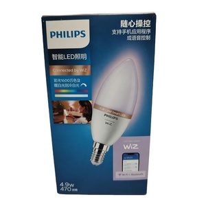 Bombilla <span class=keywords><strong>LED</strong></span> Philips Smart con control wifi E14 <span class=keywords><strong>E27</strong></span> 4.9W 8W 8.5W - Product Image 1