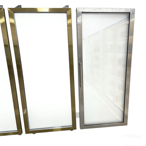 Distribution Center Air Cooling Refrigerated Glass Door Store Bulk Chilled <b>Snack</b> Pallets Fresh <b>Seafood</b> Crates Durable Design - Product Image 3