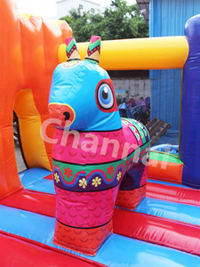 Messico Fiesta Coperta Gonfiabile Castello gonfiabile Casa di Rimbalzo Per I Bambini Al Coperto Del Partito di Gioco Parco Giochi - Product Image 5