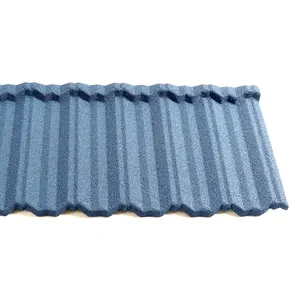 Kostengünstiger Preis gewelltes verzinktes Dachschindel-Blätter bunte Steinbeschichtete Metall-Dachziegel klassische Dachziegel