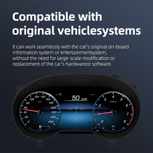 <span class=keywords><strong>Cruscotto</strong></span> Digitale Personalizzabile da 12,3 Pollici, Tachimetro Digitale per ATV, Mercedes A/CLA C117 GLA X156 2013-2019 - Product Image 3