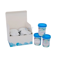 Alat Deteksi Obat Diagnostik CE Mark ISO13485 FYL,XYL,COT,ETG,KRA,KET 8 Test Pack Cup