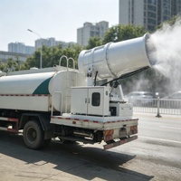 Équipement de pulvérisation de brume pour le contrôle de la poussière, à performance stable, pour les travaux de réduction de la poussière à grande échelle