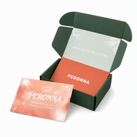 Boîtes d'expédition vertes personnalisées, emballage express, boîtes pliables en carton ondulé extra-résistant, emballages personnalisables pour vêtements