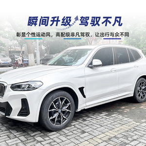 Bmw X3 X4 G01 G02 M Sport 2018+ Air Vent Fender <b>Decal</b> Piano Black Carbon Fiber Texture Abs <b>Car</b> Stickers Front - Product Image 3