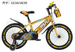 Bicicletta BMX per bambini 16 pollici con telaio in alluminio, ruote da allenamento, sella regolabile e freno a V per bambini dai 6 agli 8 anni - Product Image 3