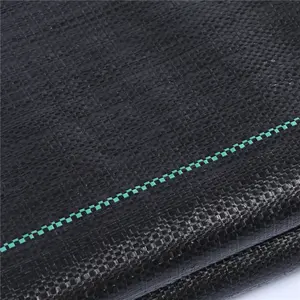PP/PE Black Weed Mat Anti-grass Cloth For Garden Greenhouse