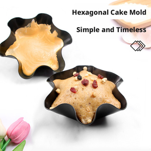 Molde para Pastel Antiadherente de Acero al Carbono con Diseño Floral, 1.3mm de Grosor, Apto para Horno, Utensilios de Cocina para Hornear, Venta al Por Mayor - Product Image 2