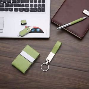 Produit très vendu en 2025, articles de papeterie en cuir de haute qualité, logo personnalisé imprimé, vente en gros, coffrets cadeaux d'entreprise VIP - Product Image 2