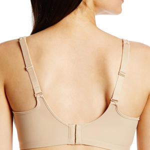 Sujetadores sexis de talla grande sin relleno de realce de algodón liso con aros sin forro para mujeres grandes y <span class=keywords><strong>gordas</strong></span> - Product Image 4