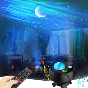 Proyector de luz LED de sueño, Luna, Aurora <span class=keywords><strong>Borealis</strong></span>, Starlight, altavoz BT, Audio, láser, All Star, atmósfera, proyección de escenario, música - Product Image 3